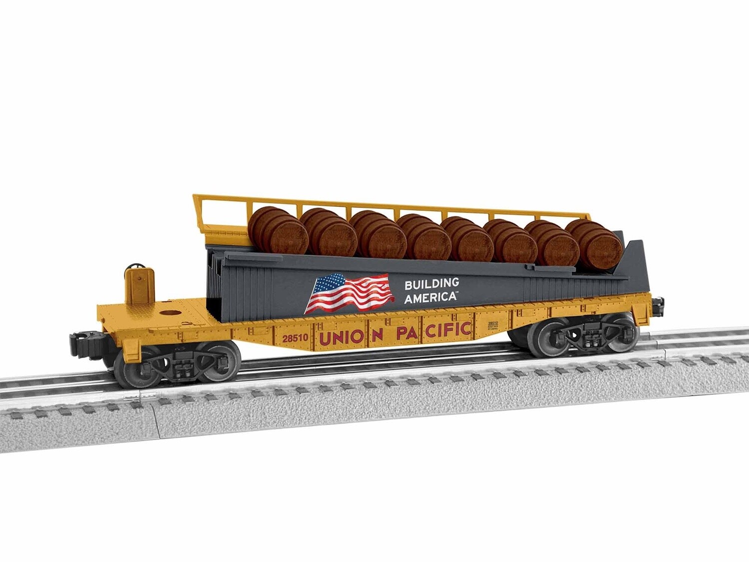 Lionel UNION PACIFIC BARREL RAMP CAR