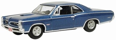 Oxford 1966 Pontiac GTO - Assembled -- Fontaine Blue