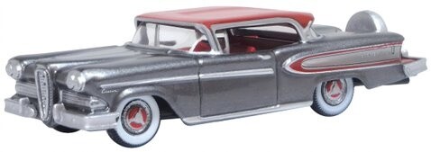 1958 Ford Edsel Citation - Assembled -- Silver Gray, Ember Red