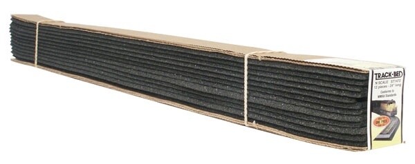 Track-Bed Roadbed Material -- Standard Track Profile pkg(12)