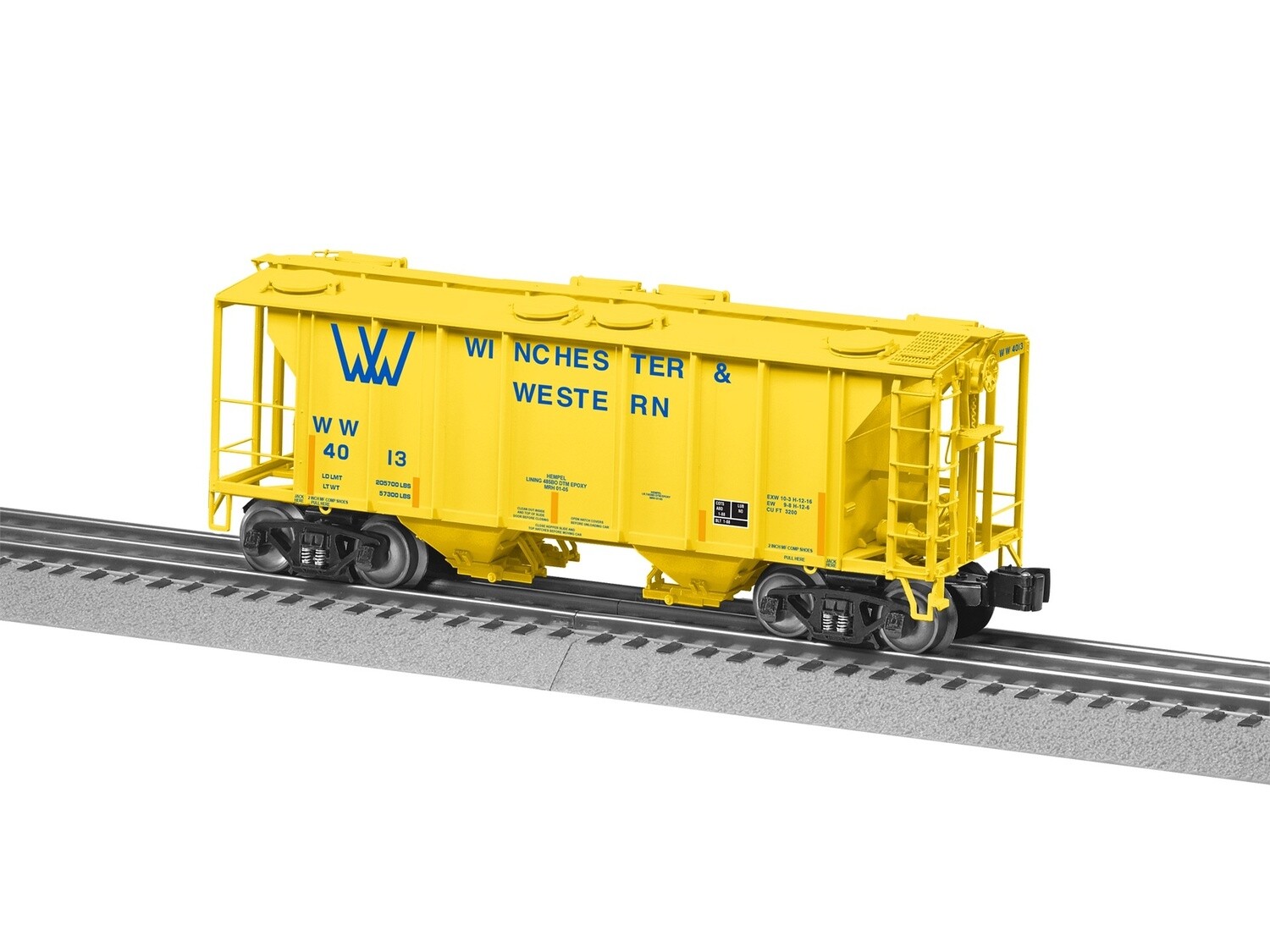 Winchester &amp; Western PS 2 Covered Hopper #4013