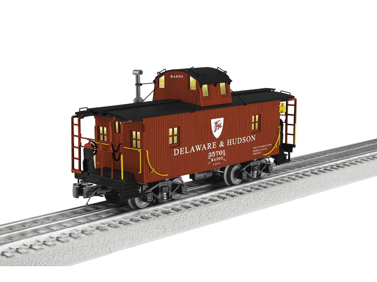 Lionel 2426430 - Delaware &amp; Hudson Woodside Caboose #35701