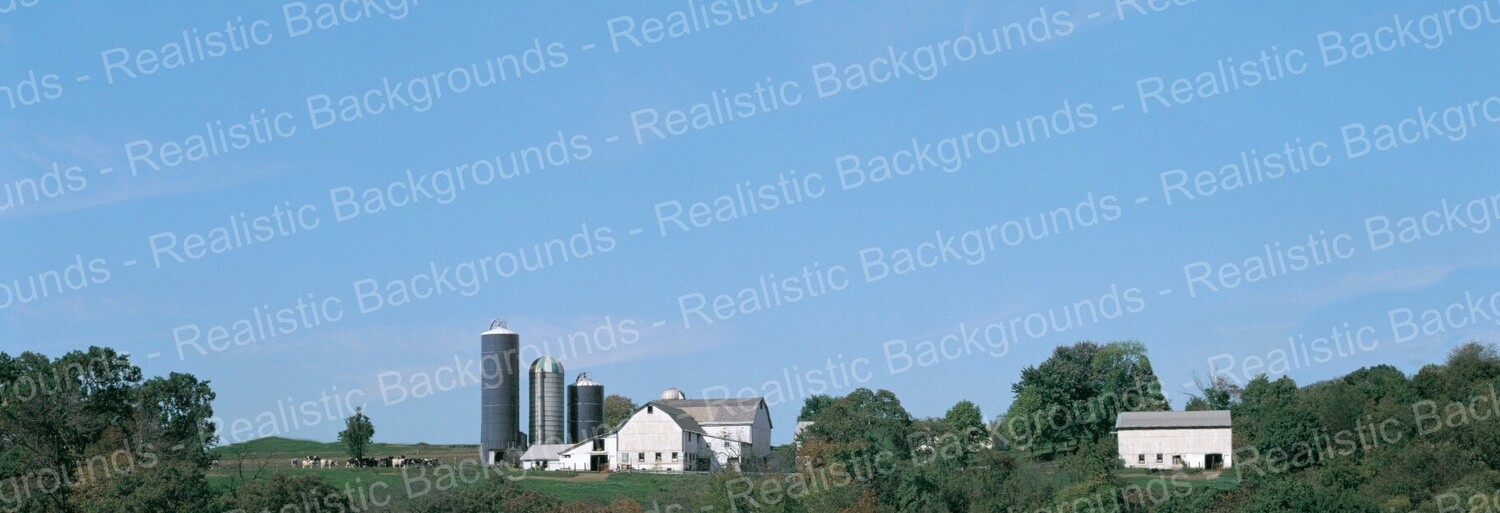 Realistic Backgrounds - Farm Scene