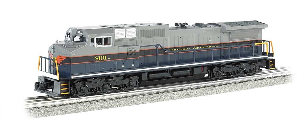 Norfolk Southern #8101 (Central of Georgia Heritage, blue, gray, orange)