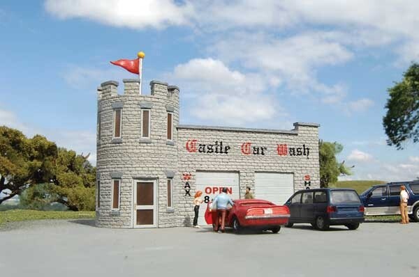 HO CASTLE CAR WASH BUILD