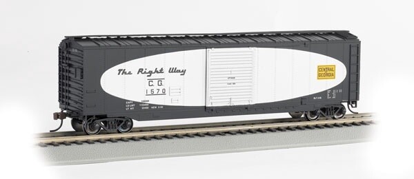 HO CENTRAL OF GEORGIA  50&#39; SLIDING DOOR BOXCAR