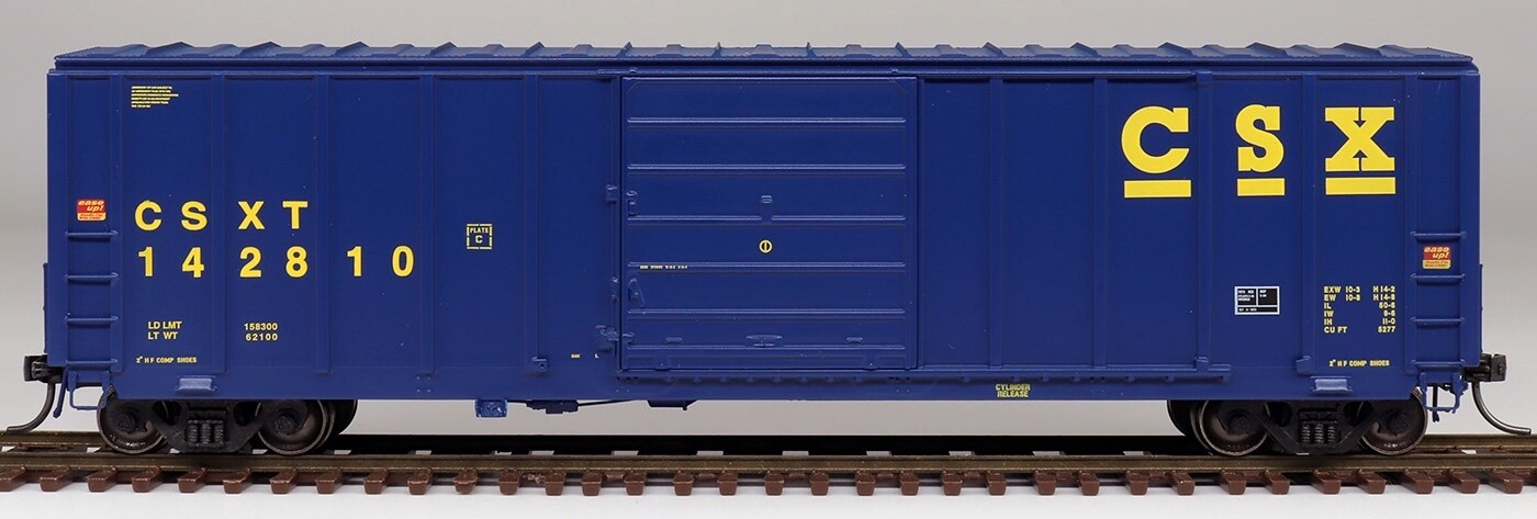 InterMountain HO PS 5277 Cu. Ft. Exterior Post Boxcar - CSXT - ex RF&amp;P