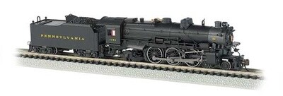 PRR Class K4s Post-War 4-6-2 Pacific w/Sound &amp; DCC -- Pennsylvania Railroad #1361 (black, graphite; Modern Pilot)