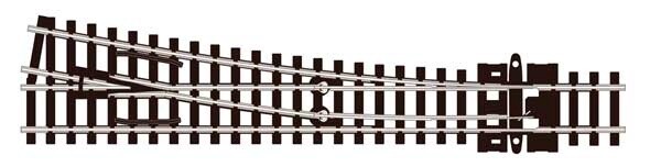 Code 55 Unifrog Medium-Radius Turnout -- Right Hand