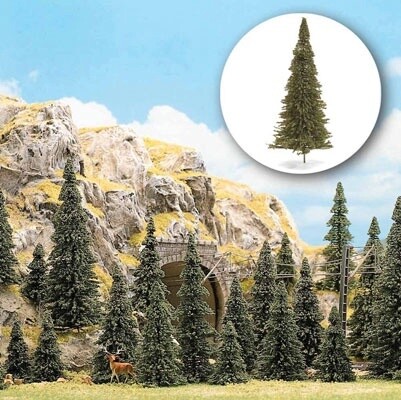 Trees - Coniferous pkg(30) -- Pine Set - 1-3/16 to 2-3/16&quot; 3 to 6cm Tall