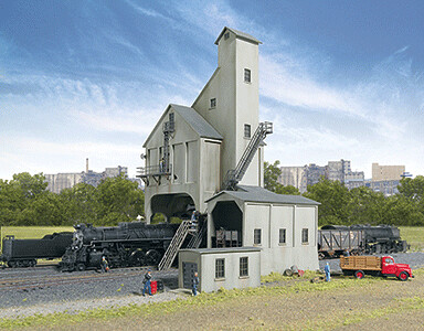 Modern Coaling Tower -- Kit - 5 x 5-1/4 x 7-1/4&quot; 12.7 x 13.3 x 18.4cm