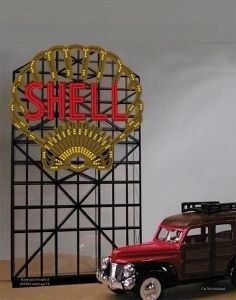 Large SHELL SIGN