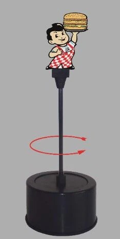 Big Boy Rotating sign