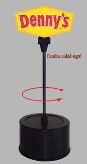 Denny&#39;s Rotating sign