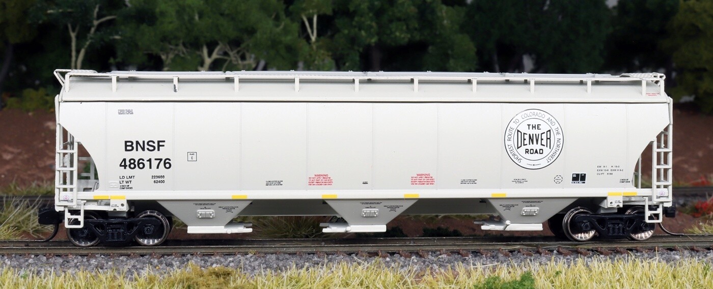 InterMountain N Trinity 5161 Cu. Ft. Hopper - BNSF Legacy Hoppers - Fort Worth &amp; Denver #485233