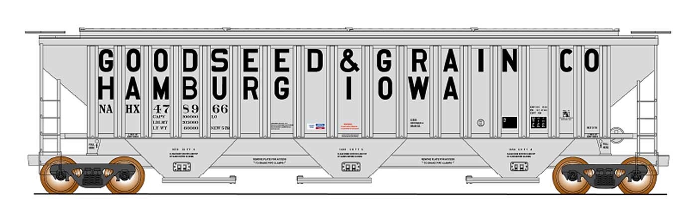 InterMountain N 4750 3 Bay Hopper - Goodseed &amp; Grain