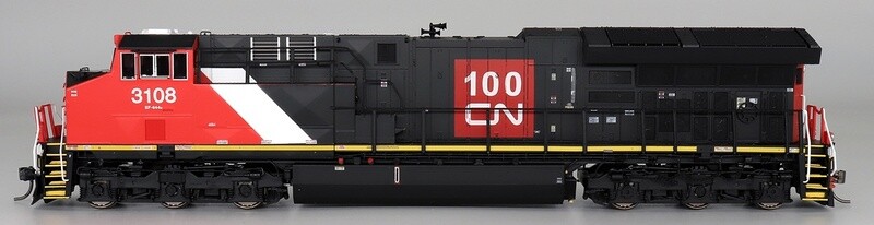 InterMountain HO Tier 4 Locomotive w/Sound -  CN 100th Anniversary