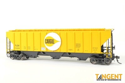 TLDX “Delivery Cargill 7-1967” PS4427 “High Side” Covered Hopper #7292