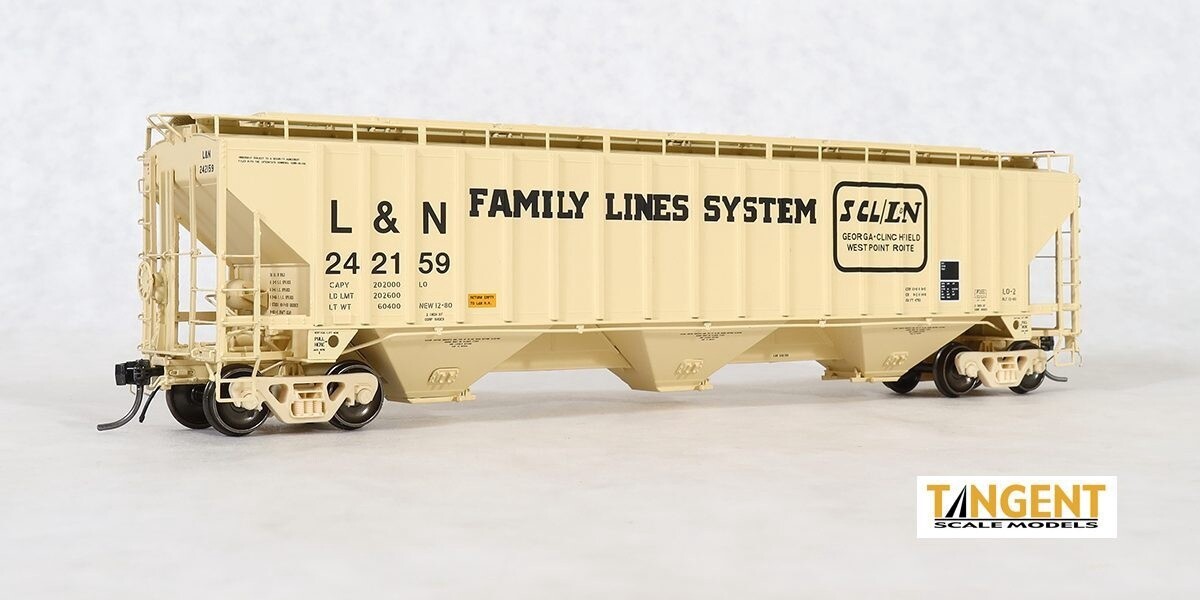Tangent LN Family Lines &quot;Original 12-1980&quot; PS4750 Covered Hopper - #242159