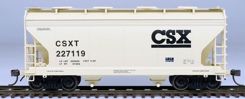 InterMountain HO  ACF Center Flow 2 Bay Hopper - CSX