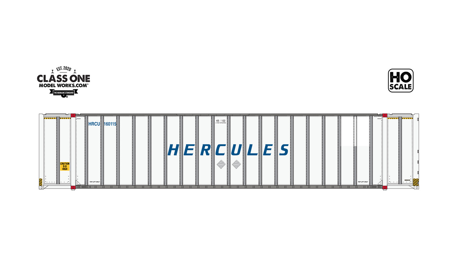 Class One Model Works Hyundai 48′ Exterior - Post Hercules Forwarding