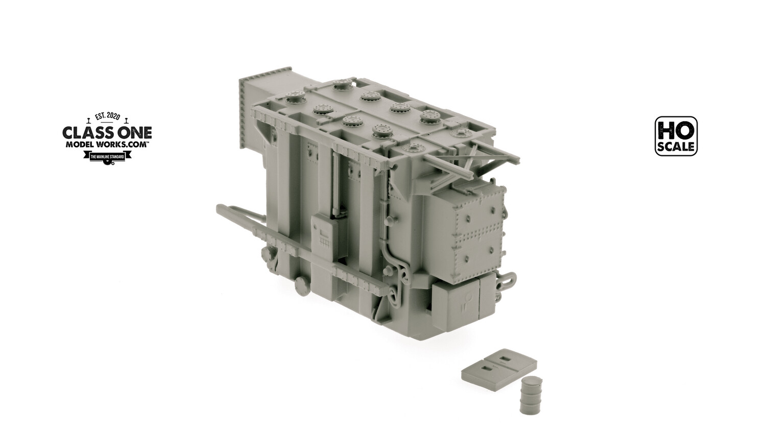 Class One Model Works Large Transformer – Industrial Gray