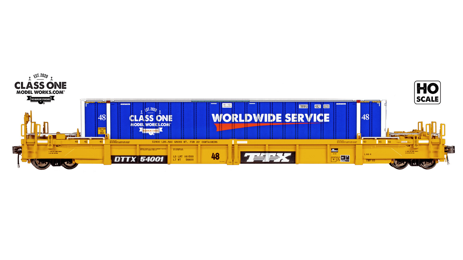 Class One Model Works TWF10 – As Delivered DTTX, DTTX: DTTX  #54061