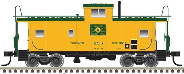 Atlas Standard-Cupola Caboose - Master(R) -- Maine Central 655