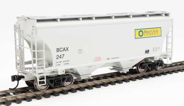 Trnty 3281 2 bay covered hopper BCAX #247