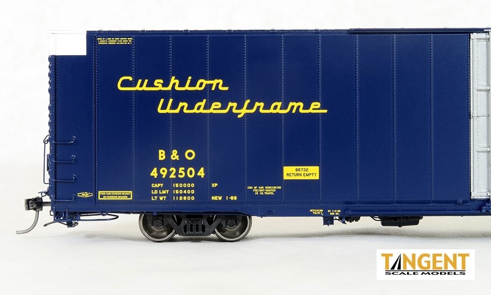 Tangent B&amp;O “Original 1969” Greenville 86′ Double Plug Door Box Car