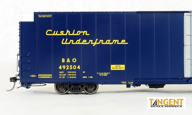Tangent B&amp;O “Original 1969” Greenville 86′ Double Plug Door Box Car