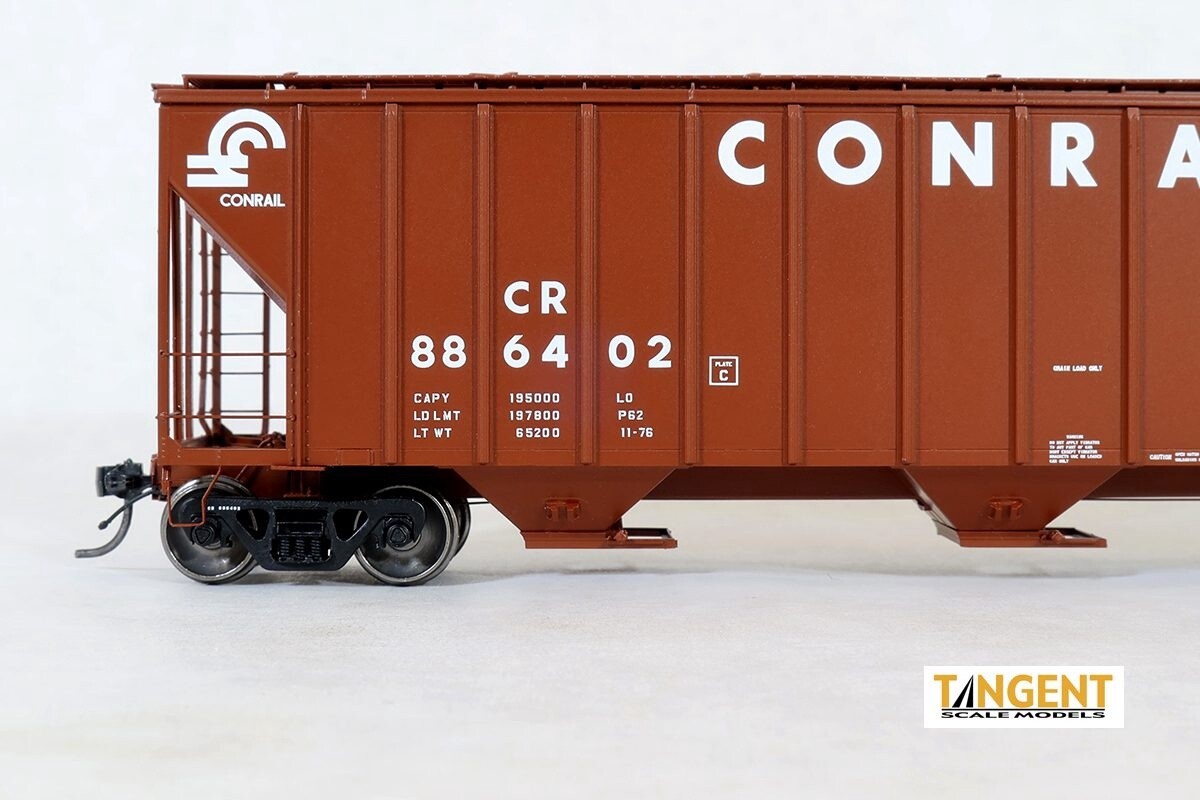 Tangent Conrail (CR) 959H “Repaint 1976” DSI 4700 Covered Hopper #886361