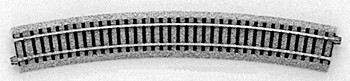 Kato Curved Roadbed Track Section - Unitrack   #2-240 R730/22,5 pkg(4)