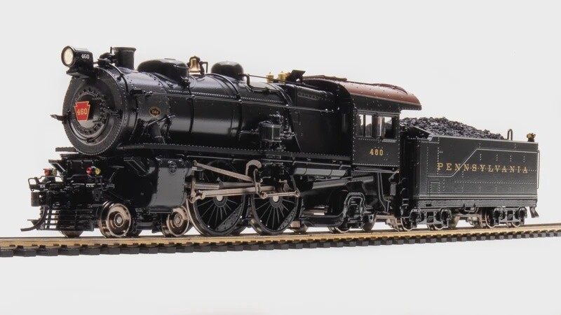 HO PRR E6 4-4-2 Glossy finish Paragon4 Sound/DC/DCC, Smoke, HO