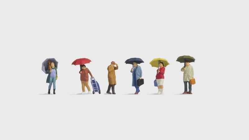 HO PEOPLE WITH RAIN