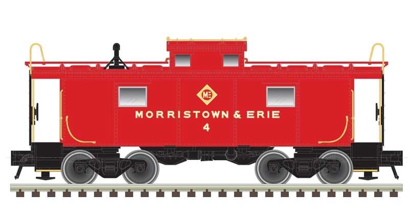 Atlas N Scale M&amp;E NE-6 Caboose, Road Number: 4