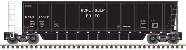 Atlas N Scale KCP&amp;L Coalveyor Bathtub Gondola, Road Number: 45312