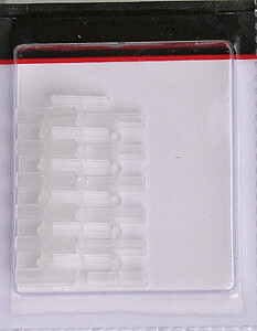 Code 83 Plastic Insulating Rail Joiners -- pkg(24)