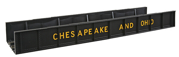 Code 100 Decorated Plate Girder Bridge -- Chesapeake &amp; Ohio