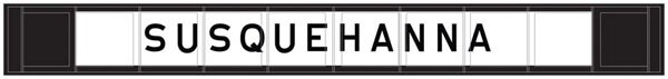 Decorated Plate Girder Bridge w/Code 100 Track -- Kit - New York, Susquehanna &amp; Western (white, black)