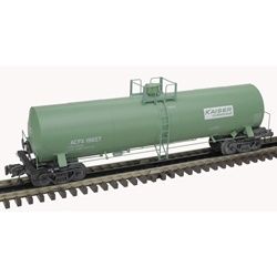 Atlas 2RL ACF 17,360 GALLON CHLORINE TANK CAR KAISER CHEMICALS (GREEN/WHITE/BLACK)