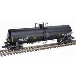 Atlas 3RL ACF 17,360 GALLON CHLORINE TANK CAR PPGX (CONSPICULTY STRIPES) (BLACK/YELLOW)
