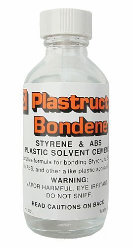 Plastruct Bondene Plastic Solvent Cement -- 2oz 59.1mL