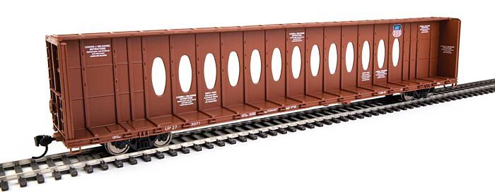 WALTHERS MAINLINE 72&#39; CENTERBEAM FLATCAR UNION PACIFIC, Road Number: 273071
