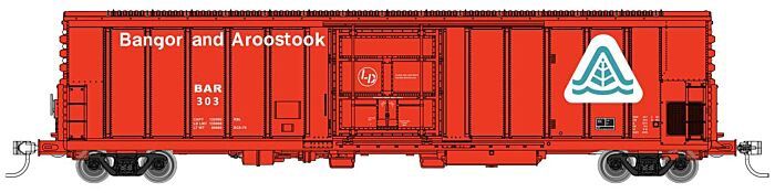 Walthers Mainline 57&#39; Mechanical Reefer - Ready to Run -- Bangor &amp; Aroostook