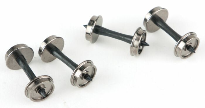 Walthers 33&quot; Wheelsets with Plastic Axels 12-Pack