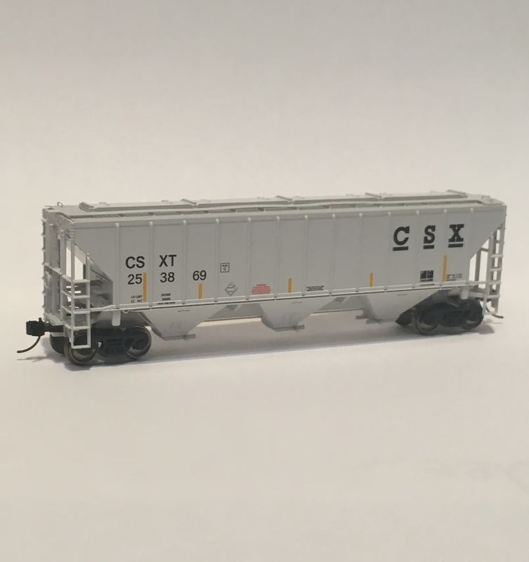 TrainWorx N 4427 Hopper - CSXT White # 253869
