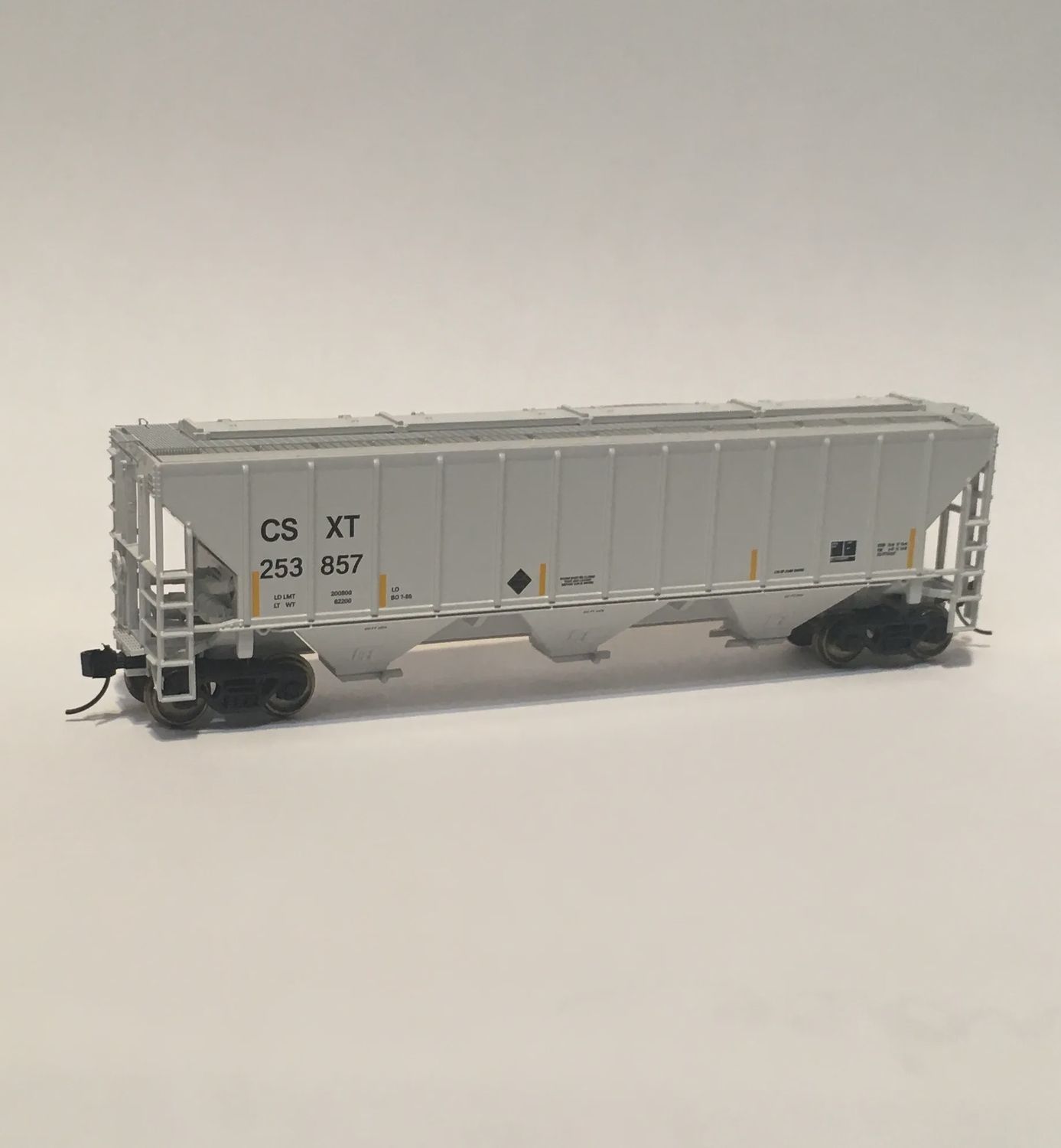 TrainWorx N 4427 Hopper - CSXT White # 253857