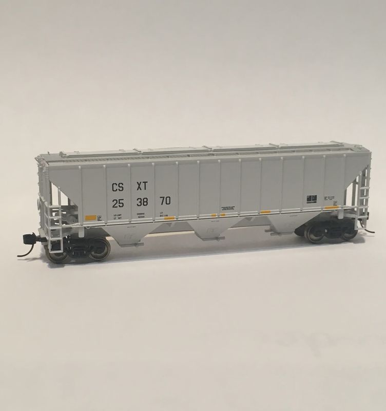 TrainWorx N 4427 Hopper - CSXT White # 253870