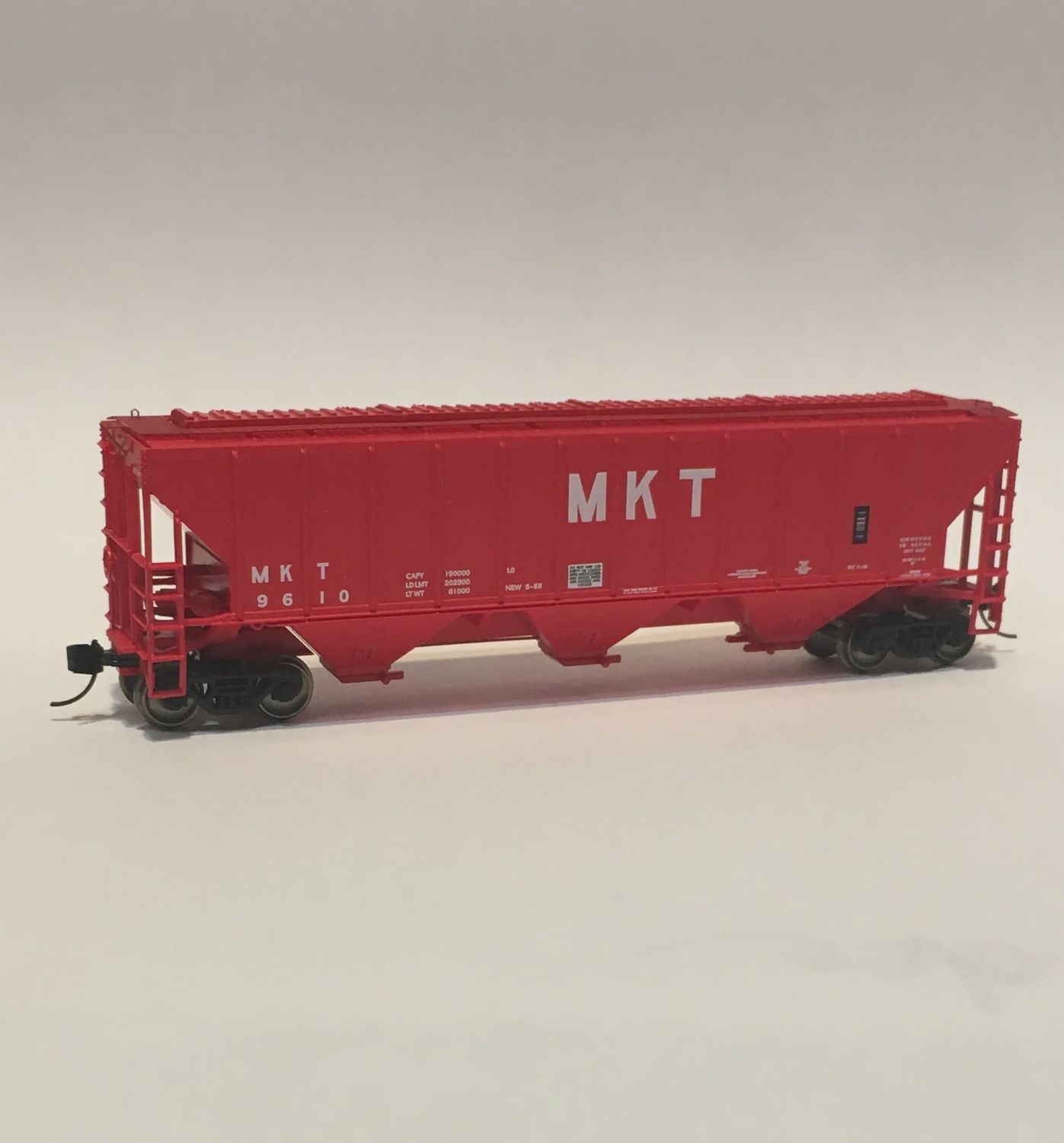 TrainWorx N 4427 Hopper - MKT - RED, Road Number: 9856